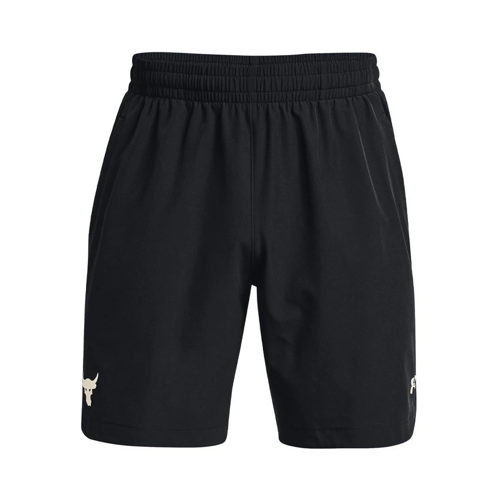 UNDER ARMOUR SHORT WOVEN PROJECT ROCK Nero 1 UNDER ARMOUR SHORT WOVEN PROJECT ROCK Nero
