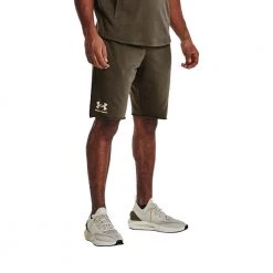 UNDER ARMOUR SHORT RIVAL TERRY Verde -Negozio online TRAINING E PALESTRA Italia 2022 under armour 1361631 short rival terry abbigliamento training e palestra uomo 044900101 361 3