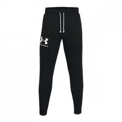 UNDER ARMOUR PANTALONI JOGGER RIVAL TERRY Nero