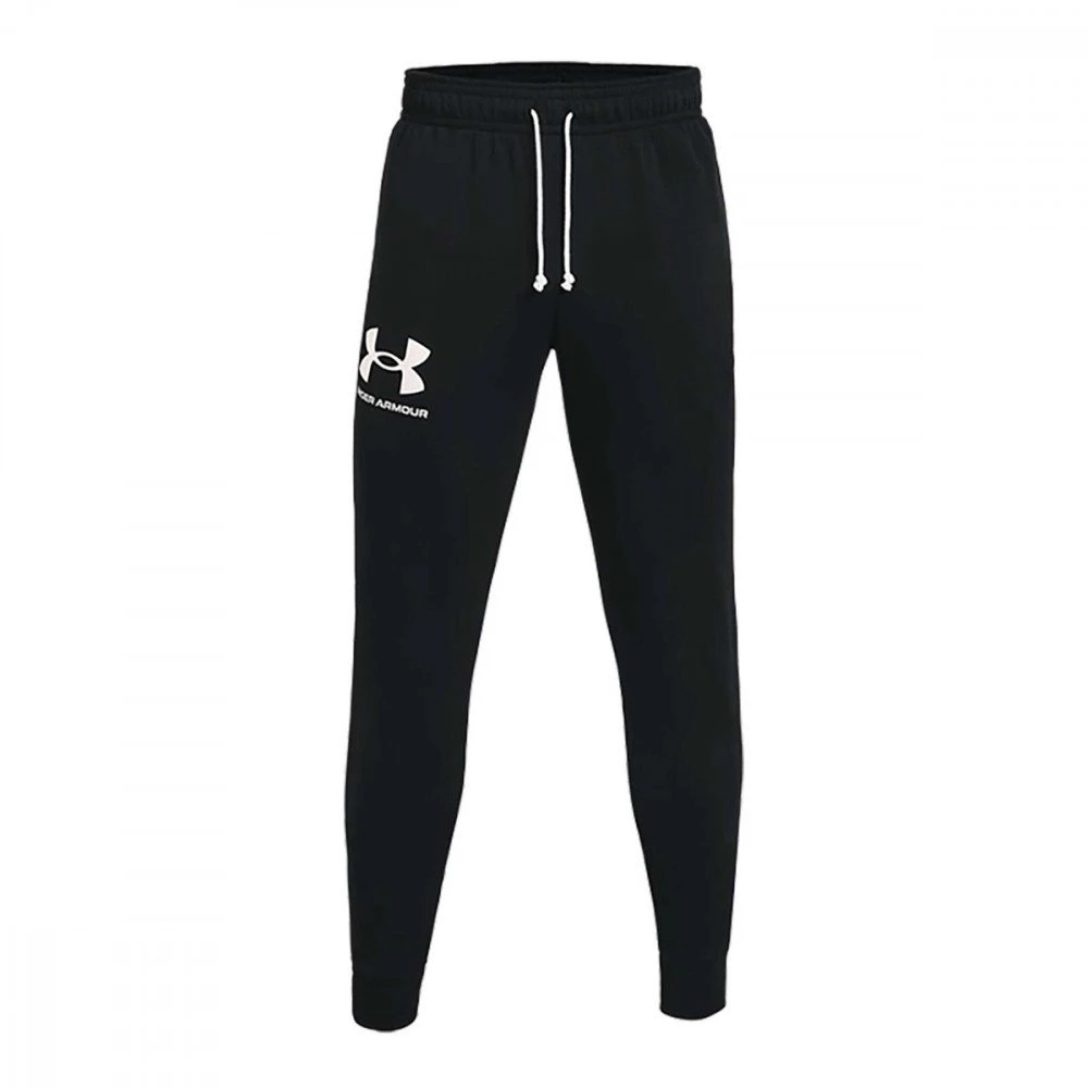 UNDER ARMOUR PANTALONI JOGGER RIVAL TERRY Nero 1 UNDER ARMOUR PANTALONI JOGGER RIVAL TERRY Nero
