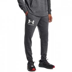 UNDER ARMOUR PANTALONI JOGGER RIVAL TERRY Grigio -Negozio online TRAINING E PALESTRA Italia 2022 under armour 1361642 pantaloni jogger rival terry abbigliamento training e palestra uomo 044415701 012 3