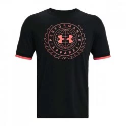 UNDER ARMOUR T-SHIRT CREST Nero