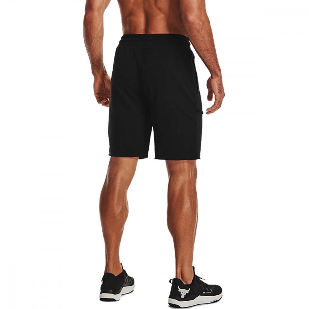 UNDER ARMOUR SHORT TERRY PROJECT ROCK BRAHMA STS Nero - immagine 4