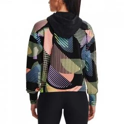 UNDER ARMOUR FELPA CON CAPPUCCIO GEO PRINT DONNA Nero 7 UNDER ARMOUR FELPA CON CAPPUCCIO GEO PRINT DONNA Nero -Negozio online TRAINING E PALESTRA Italia 2022 under armour 1363259 rival terry geo print hoodie abbigliamento training e palestra donna 042876501 001 4