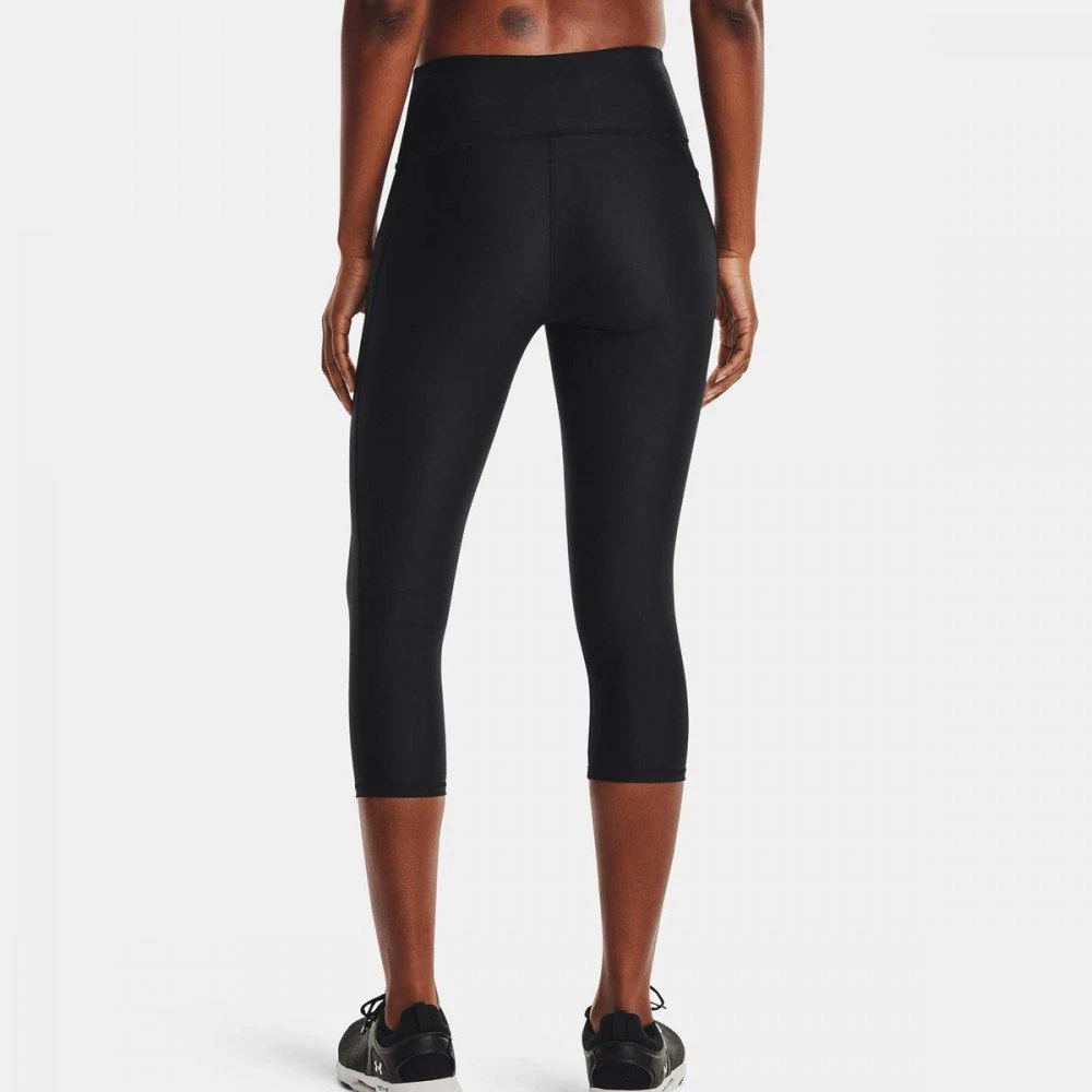 UNDER ARMOUR CAPRI HEATGEAR® ARMOUR HI-RISE DONNA Nero 4 UNDER ARMOUR CAPRI HEATGEAR® ARMOUR HI-RISE DONNA Nero - immagine 4