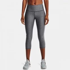 UNDER ARMOUR CAPRI HEATGEAR® ARMOUR HI-RISE DONNA Grigio -Negozio online TRAINING E PALESTRA Italia 2022 under armour 1365334 capri heatgear armour hi rise donna abbigliamento training e palestra donna 042877001 019 3