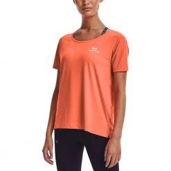 UNDER ARMOUR T-SHIRT RUSH™ ENERGY CORE DONNA Arancio 7 UNDER ARMOUR T-SHIRT RUSH™ ENERGY CORE DONNA Arancio -Negozio online TRAINING E PALESTRA Italia 2022 under armour 1365683 t shirt rush energy core donna abbigliamento training e palestra donna 044939301 824 3