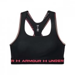 UNDER ARMOUR REGGISENO CROSSBACK MID 80S Nero
