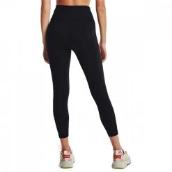 UNDER ARMOUR LEGGINGS MERIDIAN RIB DONNA Nero -Negozio online TRAINING E PALESTRA Italia 2022 under armour 1365801 meridian rib wb ankle leg abbigliamento training e palestra donna 044068601 001 4