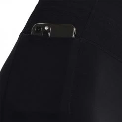 UNDER ARMOUR LEGGINGS MERIDIAN RIB DONNA Nero -Negozio online TRAINING E PALESTRA Italia 2022 under armour 1365801 meridian rib wb ankle leg abbigliamento training e palestra donna 044068601 001 5