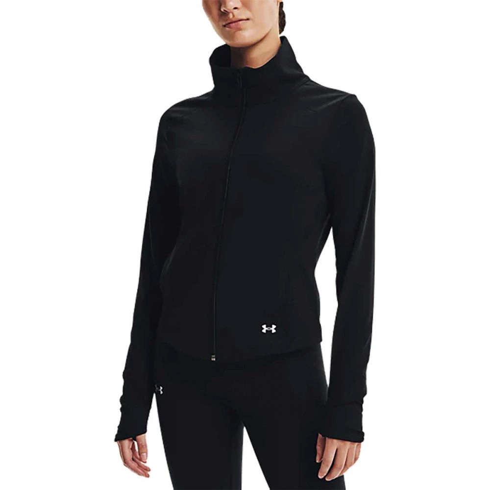 UNDER ARMOUR FELPA FULL ZIP MERIDIAN DONNA Nero 3 UNDER ARMOUR FELPA FULL ZIP MERIDIAN DONNA Nero - immagine 3