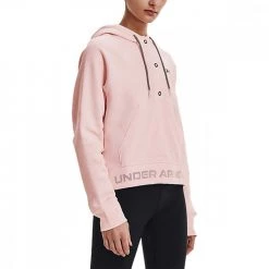 UNDER ARMOUR FELPA CON CAPPUCCIO RIVAL FLEECE MESH DONNA Rosa -Negozio online TRAINING E PALESTRA Italia 2022 under armour 1365844 felpa con cappuccio rival fleece mesh donna abbigliamento training e palestra donna 044069101 685 3