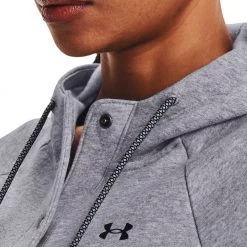 UNDER ARMOUR RIVAL FLEECE MESH HOODIE -Negozio online TRAINING E PALESTRA Italia 2022 under armour 1365844 rival fleece mesh hoodie abbigliamento training e palestra donna 045479301 035 5