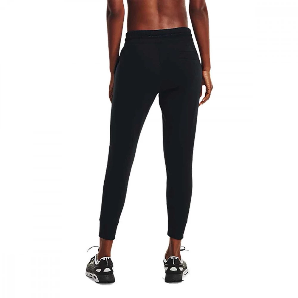 UNDER ARMOUR PANTALONI RIVAL FLEECE MESH DONNA Nero 4 UNDER ARMOUR PANTALONI RIVAL FLEECE MESH DONNA Nero - immagine 4