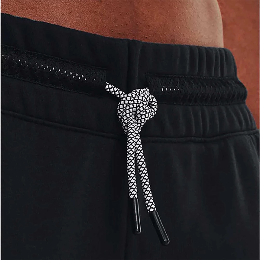 UNDER ARMOUR PANTALONI RIVAL FLEECE MESH DONNA Nero 5 UNDER ARMOUR PANTALONI RIVAL FLEECE MESH DONNA Nero - immagine 5