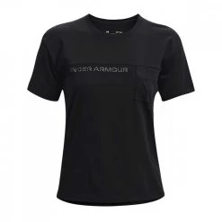 UNDER ARMOUR T-SHIRT POCKET MESH GRAPHIC DONNA