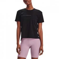 UNDER ARMOUR T-SHIRT POCKET MESH GRAPHIC DONNA -Negozio online TRAINING E PALESTRA Italia 2022 under armour 1365850 t shirt pocket mesh graphic donna abbigliamento training e palestra donna 044069301 001 3