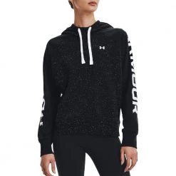 UNDER ARMOUR RIVAL FLEECE CB HOODIE -Negozio online TRAINING E PALESTRA Italia 2022 under armour 1365861 rival fleece cb hoodie abbigliamento training e palestra donna 045479401 001 3