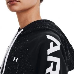 UNDER ARMOUR RIVAL FLEECE CB HOODIE -Negozio online TRAINING E PALESTRA Italia 2022 under armour 1365861 rival fleece cb hoodie abbigliamento training e palestra donna 045479401 001 5
