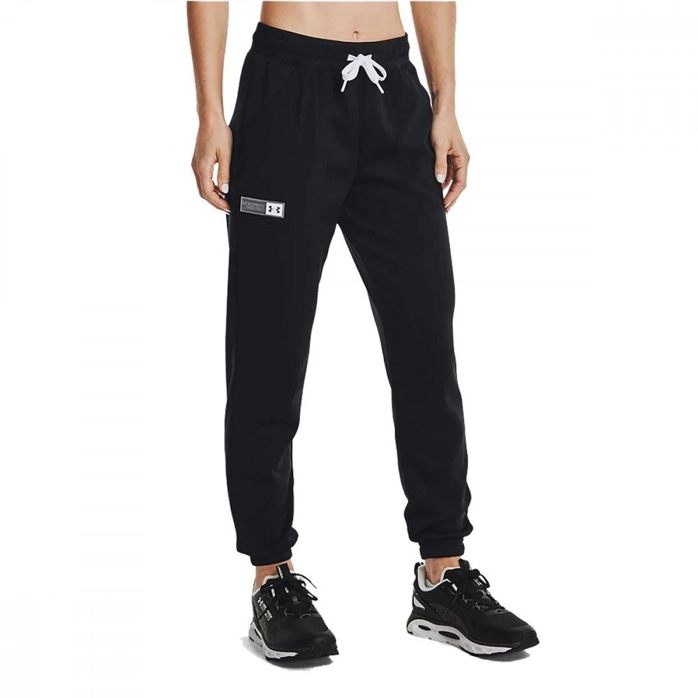 UNDER ARMOUR PANTALONI ARMOUR FLEECE Nero 3 UNDER ARMOUR PANTALONI ARMOUR FLEECE Nero - immagine 3