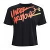 UNDER ARMOUR T-SHIRT CHROMA GRAPHIC DONNA Nero