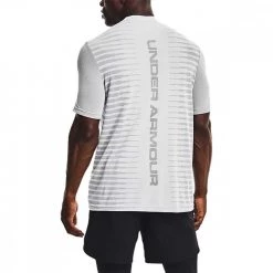 UNDER ARMOUR T-SHIRT SEAMLESS WORDMARK Grigio 8 UNDER ARMOUR T-SHIRT SEAMLESS WORDMARK Grigio -Negozio online TRAINING E PALESTRA Italia 2022 under armour 1366148 ua seamless wordmark ss abbigliamento training e palestra uomo 043984101 014 4