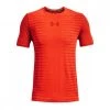 UNDER ARMOUR T-SHIRT SEAMLESS WORDMARK Arancio