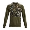 UNDER ARMOUR FELPA CAPPUCCIO RIVAL FLEECE CAMO Verde