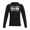 UNDER ARMOUR FELPA CON CAPPUCCIO RIVAL FLEECEE SIGNATURE BOX Nero