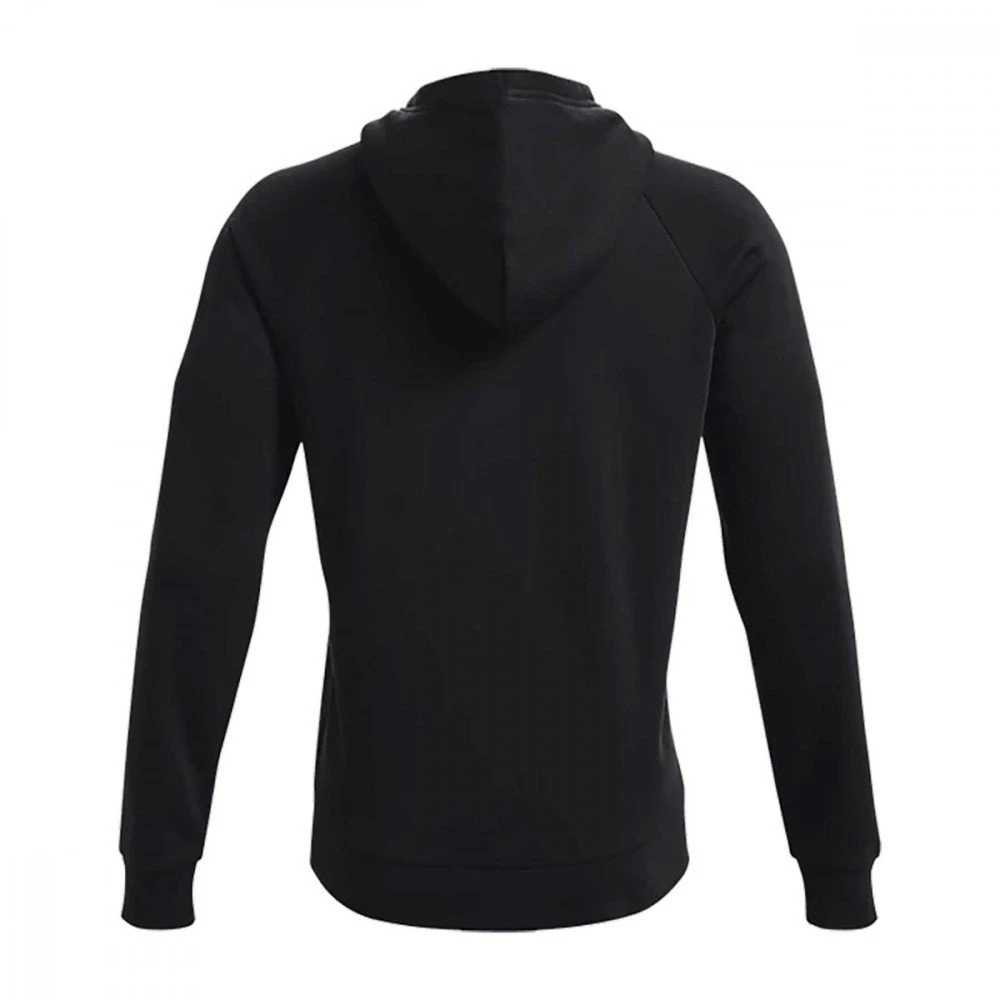 UNDER ARMOUR FELPA CON CAPPUCCIO RIVAL FLEECEE SIGNATURE BOX Nero - immagine 2