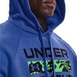 UNDER ARMOUR UA RIVAL FLC SIGNATURE HD -Negozio online TRAINING E PALESTRA Italia 2022 under armour 1366363 ua rival flc signature hd abbigliamento training e palestra uomo 045232601 432 5