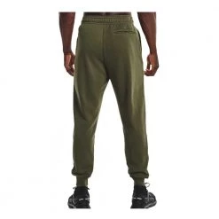 UNDER ARMOUR PANTALONI RIVAL FLEECE SIGNATURE Verde -Negozio online TRAINING E PALESTRA Italia 2022 under armour 1366366 pantaloni rival fleece signature abbigliamento training e palestra uomo 043985701 390 4