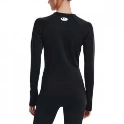 UNDER ARMOUR MAGLIA MANICA LUNGA AUTHENTICS COLDGEAR®DONNA Nero -Negozio online TRAINING E PALESTRA Italia 2022 under armour 1368701 ua authentics crew abbigliamento training e palestra donna 044070401 001 4