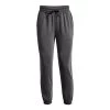 UNDER ARMOUR PANTALONI CON POLSINO RIVAL TERRY DONNA Grigio