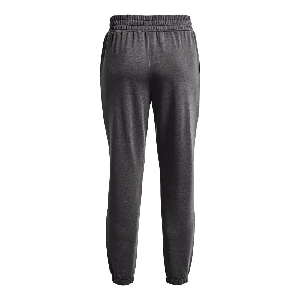 UNDER ARMOUR PANTALONI CON POLSINO RIVAL TERRY DONNA Grigio 2 UNDER ARMOUR PANTALONI CON POLSINO RIVAL TERRY DONNA Grigio - immagine 2