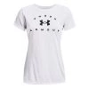 UNDER ARMOUR T-SHIRT TECH SOLID DONNA Bianco