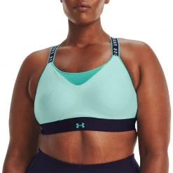 UNDER ARMOUR REGGISENO INFINITY HIGH -Negozio online TRAINING E PALESTRA Italia 2022 under armour 1370061 reggiseno infinity high abbigliamento training e palestra donna 044943801 936 3