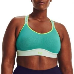 UNDER ARMOUR REGGISENO INFINITY MID -Negozio online TRAINING E PALESTRA Italia 2022 under armour 1370062 reggiseno infinity mid abbigliamento training e palestra donna 044944001 369 3