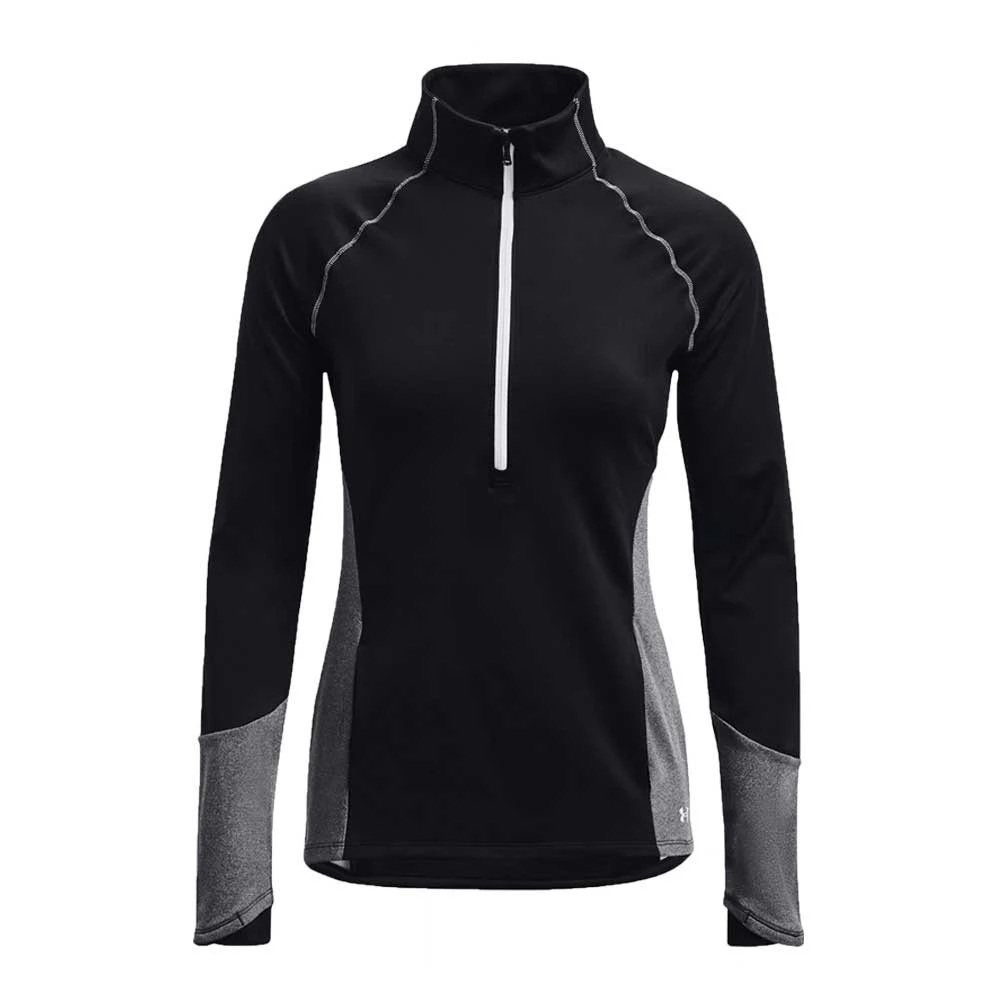 UNDER ARMOUR MAGLIA COOLDGEAR® MEZZA ZIP DONNA Nero 1 UNDER ARMOUR MAGLIA COOLDGEAR® MEZZA ZIP DONNA Nero