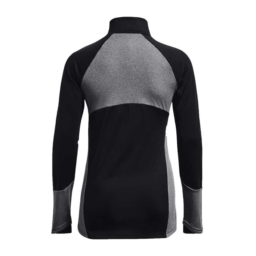 UNDER ARMOUR MAGLIA COOLDGEAR® MEZZA ZIP DONNA Nero 2 UNDER ARMOUR MAGLIA COOLDGEAR® MEZZA ZIP DONNA Nero - immagine 2