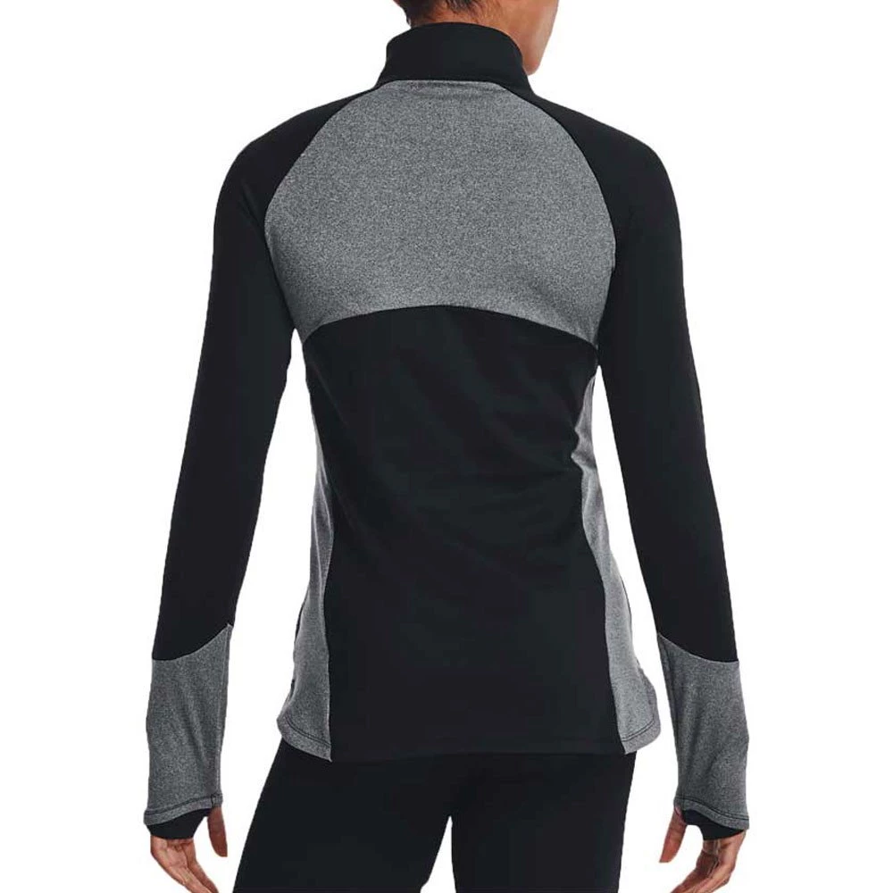 UNDER ARMOUR MAGLIA COOLDGEAR® MEZZA ZIP DONNA Nero 5 UNDER ARMOUR MAGLIA COOLDGEAR® MEZZA ZIP DONNA Nero - immagine 5