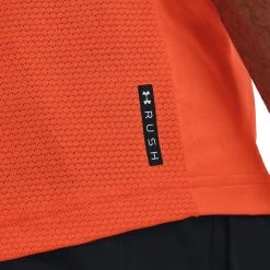 UNDER ARMOUR T-SHIRT RUSH 2.0 EMBOSS Arancio -Negozio online TRAINING E PALESTRA Italia 2022 under armour 1370318 t shirt rush 2 0 emboss abbigliamento training e palestra uomo 044902001 825 6