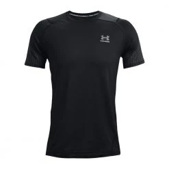 UNDER ARMOUR T-SHIRT HEATGEAR®FITTED Nero