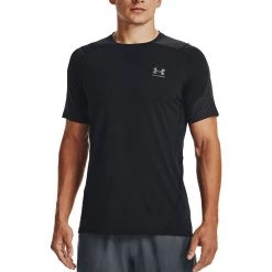 UNDER ARMOUR T-SHIRT HEATGEAR®FITTED Nero -Negozio online TRAINING E PALESTRA Italia 2022 under armour 1370323 t shirt hg fitted abbigliamento training e palestra uomo 044902101 001 3
