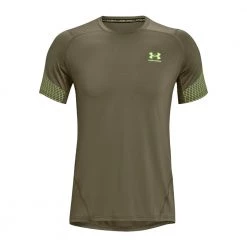 UNDER ARMOUR T-SHIRT HEATGEAR® FITTED Verde