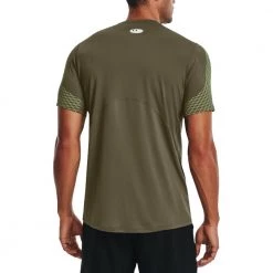 UNDER ARMOUR T-SHIRT HEATGEAR® FITTED Verde -Negozio online TRAINING E PALESTRA Italia 2022 under armour 1370323 t shirt hg fitted abbigliamento training e palestra uomo 044902301 361 4