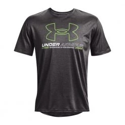 UNDER ARMOUR T-SHIRT TRAINING VENT GRAPHIC Grigio