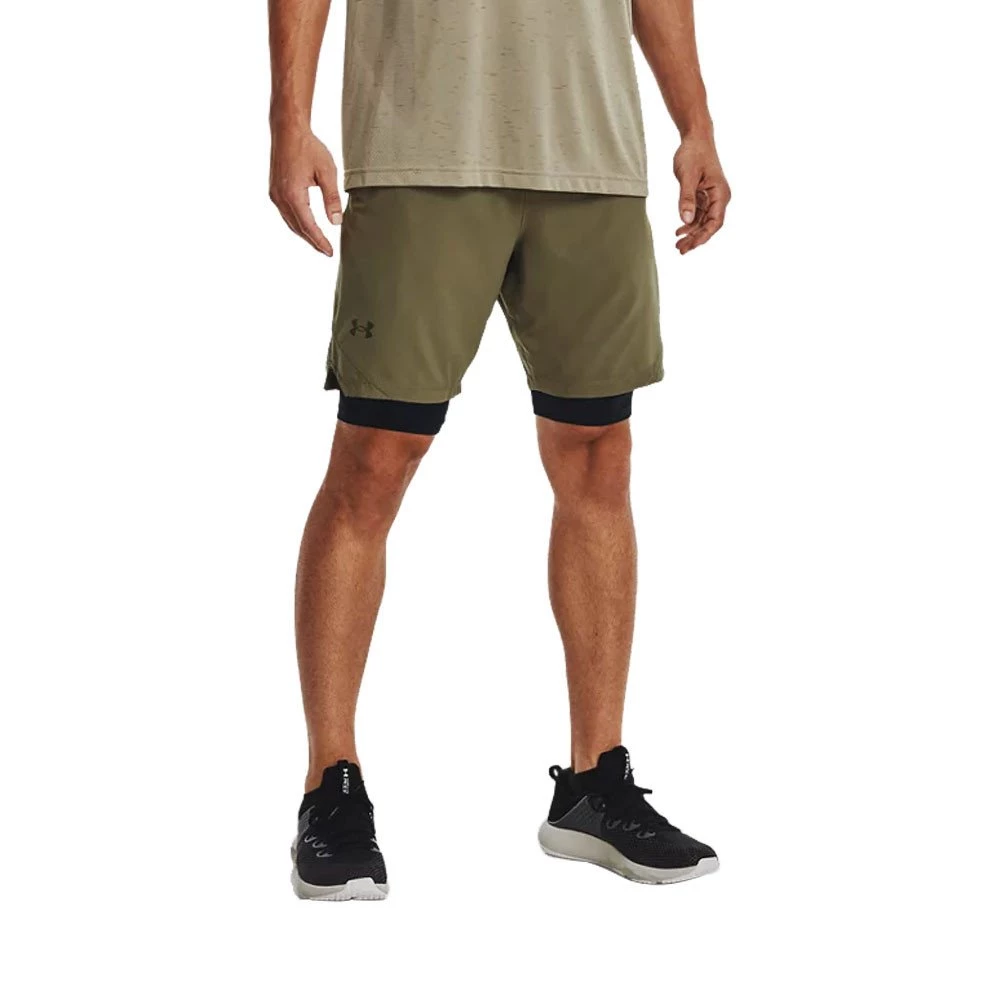 UNDER ARMOUR SHORT VANISH WOVEN Verde 3 UNDER ARMOUR SHORT VANISH WOVEN Verde - immagine 3