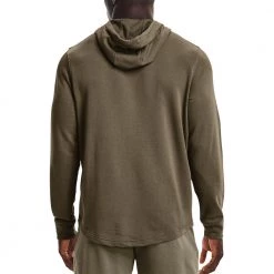 UNDER ARMOUR FELPA CON CAPPUCCIO LOGO RIVAL TERRY Verde -Negozio online TRAINING E PALESTRA Italia 2022 under armour 1370390 felpa cappuccio logo rival terry abbigliamento training e palestra uomo 044904001 361 4