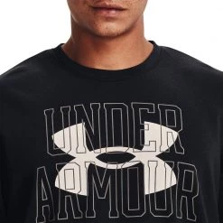 UNDER ARMOUR FELPA GIROCOLLO LOGO RIVAL TERRY Nero -Negozio online TRAINING E PALESTRA Italia 2022 under armour 1370391 felpa girocollo logo rival terry abbigliamento training e palestra uomo 044904101 001 5